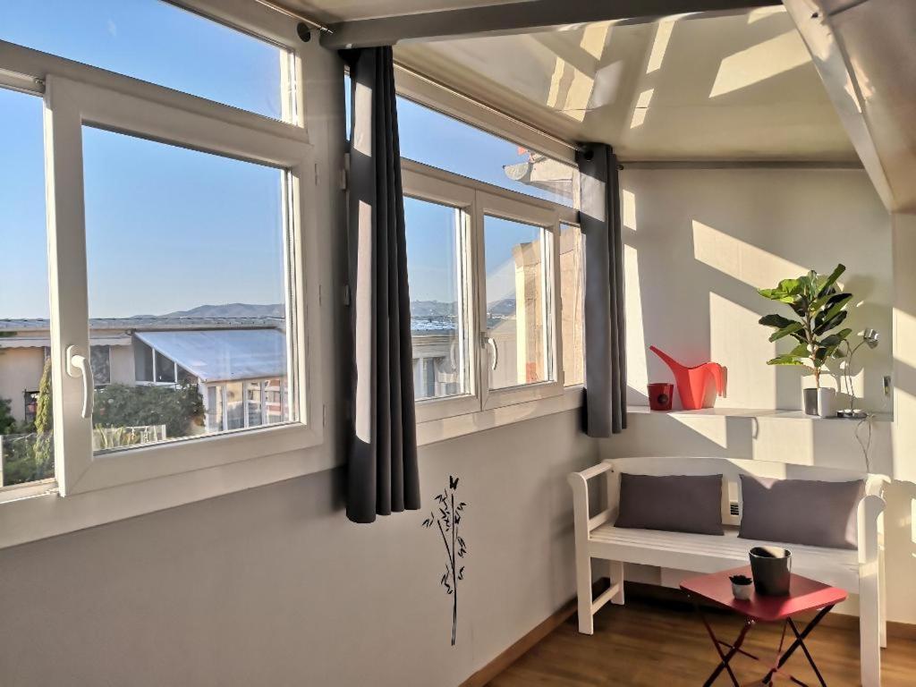 180° Sur Le Ciel... 5 Minutes Du Port Apartment Marseille Bagian luar foto